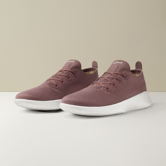 Men's SuperLight Tree Runners - Stormy Mauve (Blizzard Sole)